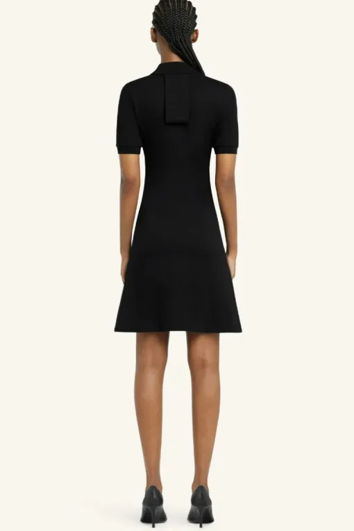 Mini Piquè Polo Dress