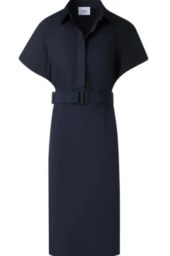 Mixed-Media Shirtdress