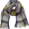 Mohair Tartan Scarf