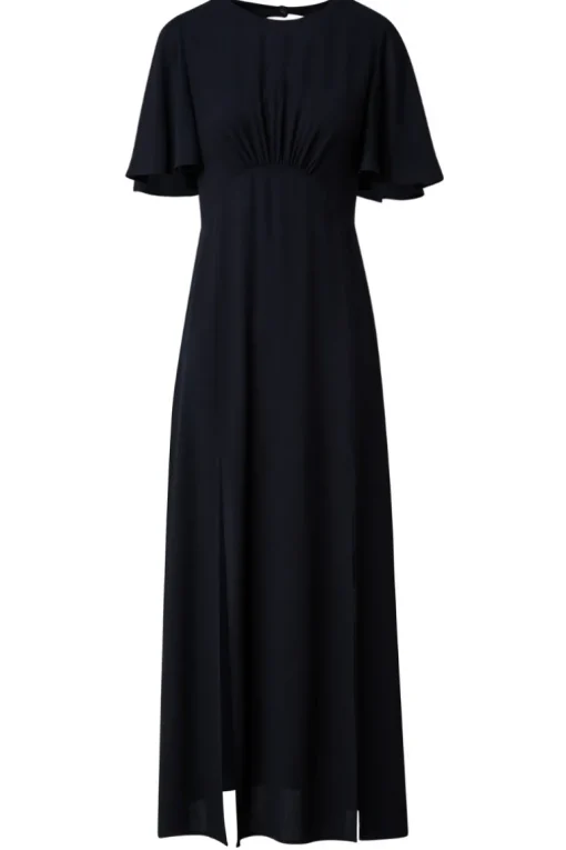 Moss Crêpe Dress