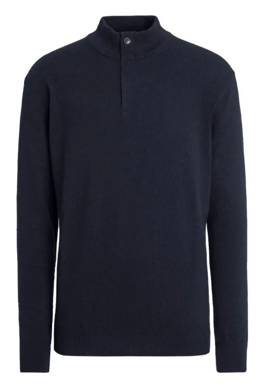 Oasi Cashmere Zip Mock Sweater