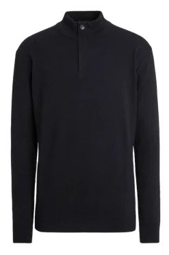 Oasi Cashmere Zip Mock Sweater