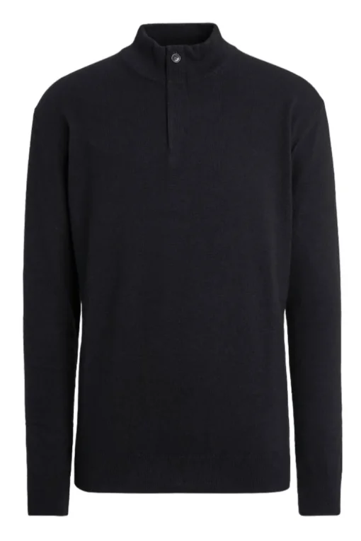Oasi Cashmere Zip Mock Sweater