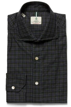 Olive Window Plaid Shirt