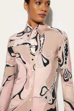 Orchidee Fitted Button Down