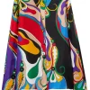 Orchidee Print Twill Shirt