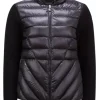 Padded Wool Cardigan