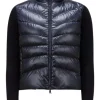 Padded Wool Cardigan