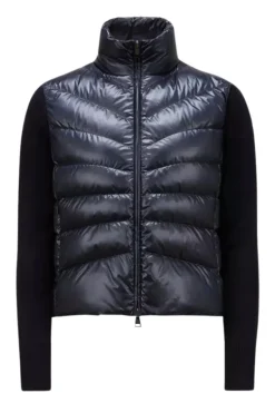 Padded Wool Cardigan