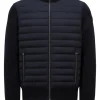 Padded Zip-Up Cardigan