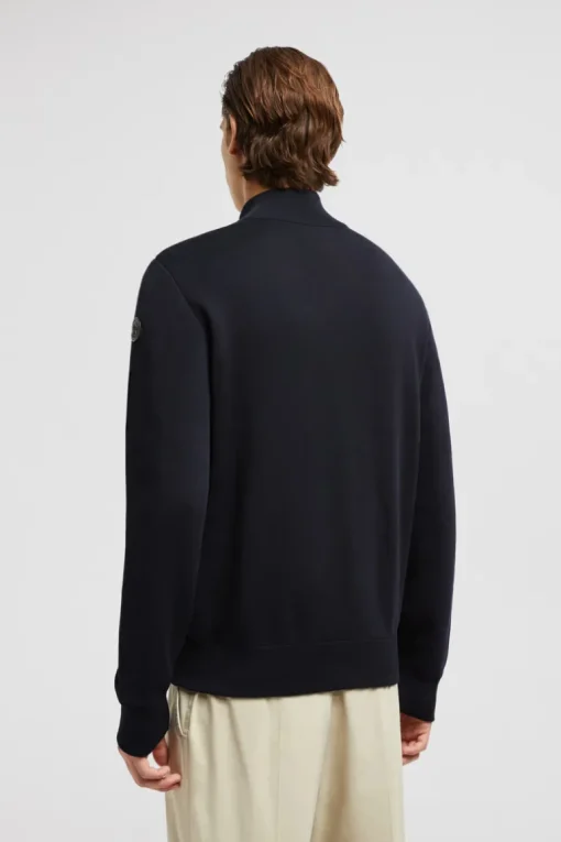 Padded Zip-Up Cardigan