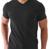 Pima Cotton Stretch V-Neck