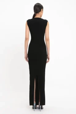 Plait Detail Sleeveless Dress
