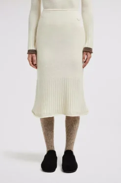 Plush Midi Skirt