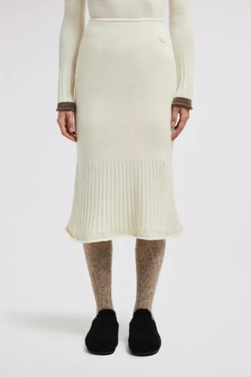 Plush Midi Skirt