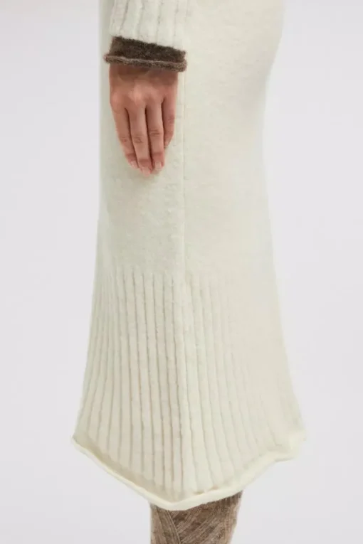 Plush Midi Skirt
