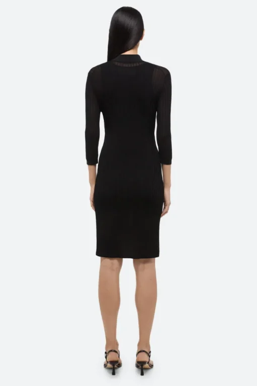 Pointelle Polo Dress