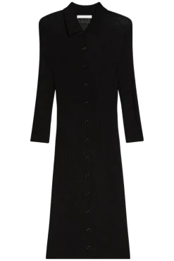 Pointelle Polo Dress