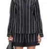 Poplin Shirt with Wave Embroidery