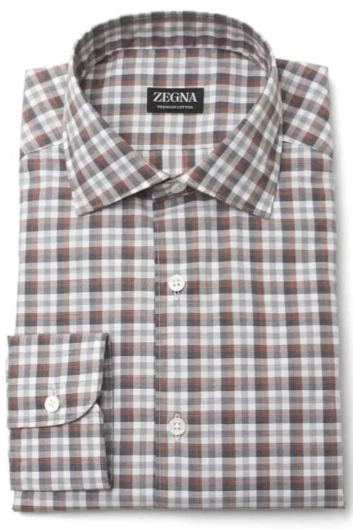 Premium Cotton Check Shirt