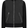 Quilted Nylon Merino Full-Zip