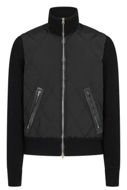 Quilted Nylon Merino Full-Zip