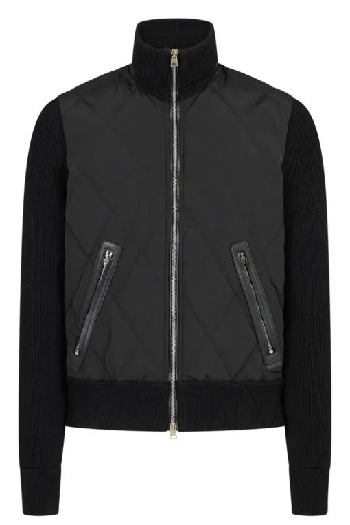 Quilted Nylon Merino Full-Zip