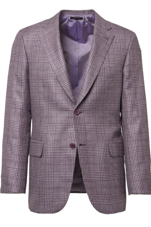 Ravello Lavender Plaid Jacket
