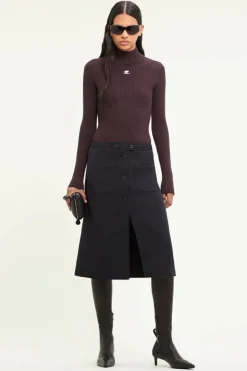 Reedition Mockneck Rib Sweater