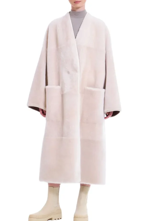 Reversible Shearling Coat