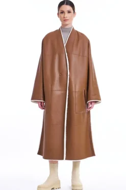 Reversible Shearling Coat