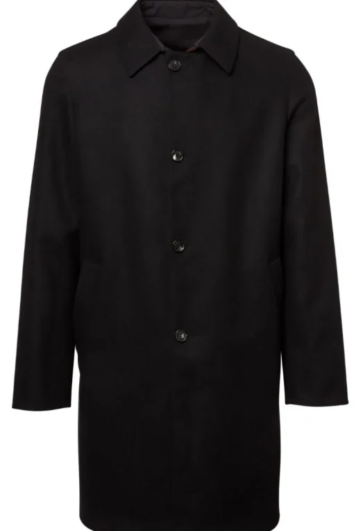 Reversible Wool Coat