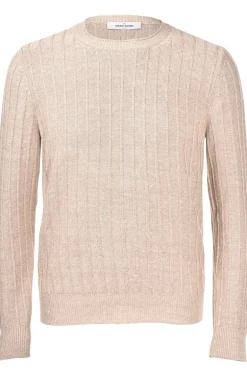 Ribbed 2-Ply Crewneck