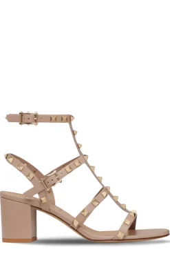 Rockstud Ankle Strap Sandal