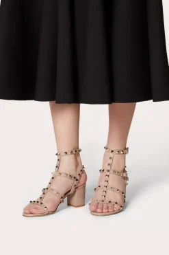 Rockstud Ankle Strap Sandal