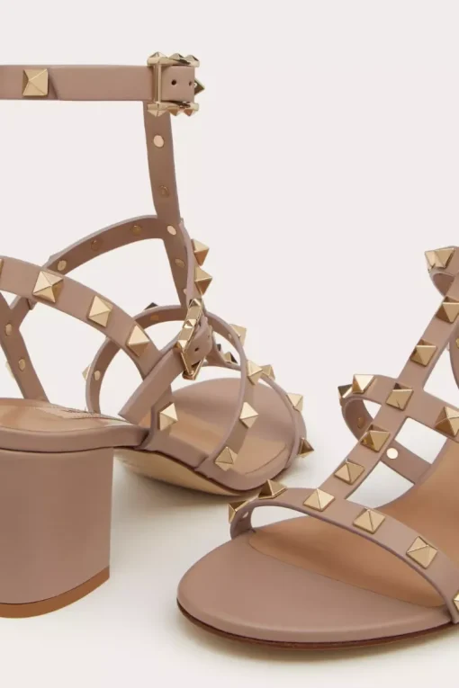 Rockstud Ankle Strap Sandal