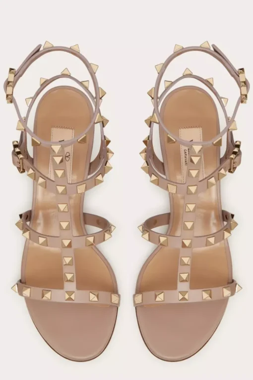 Rockstud Ankle Strap Sandal