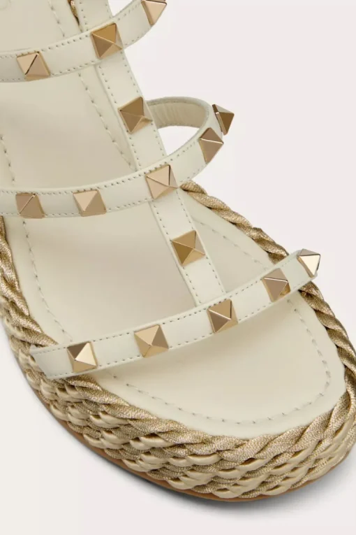 Rockstud Wedge Sandals