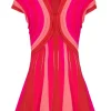 Rolled Flare Dress