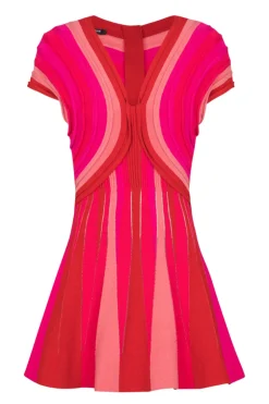 Rolled Flare Dress