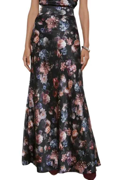 Ryker Silk Maxi Skirt
