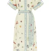 Sandy Embroidered Shirtdress