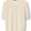 Sequin Short Sleeve Sweater