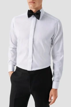Signature Twill Tuxedo Shirt, Slim