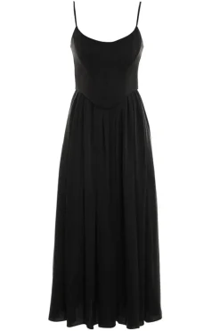 Silk Corset Dress