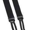 Silk Ribbed Suspenders