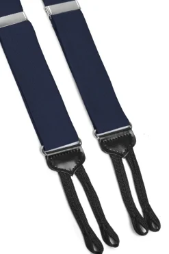 Silk Ribbed Suspenders