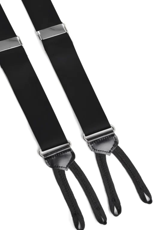 Silk Satin Suspenders