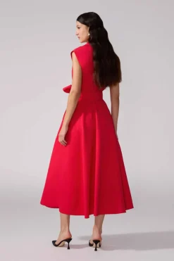 Sleeveless Belted Trench Dress