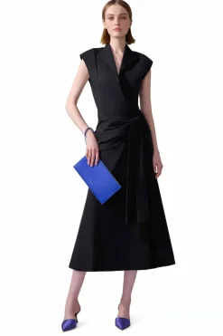 Sleeveless Wrap Dress